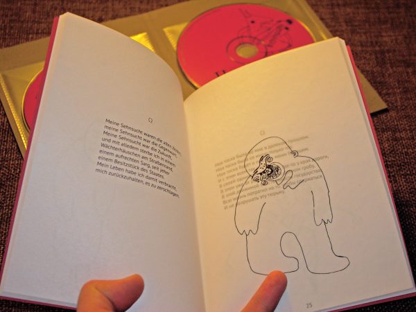 V/A "15 Poems by Franz Kafka" book + 2 CD compilation
