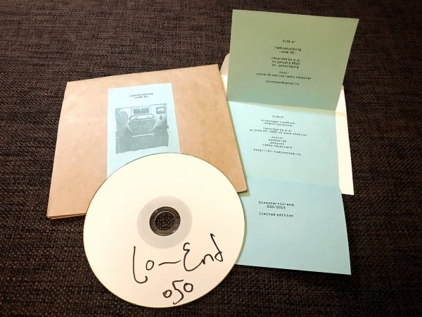 Radiostalking / Kryptogen Rundfunk "Code 55 / Elektrostatika" CDR