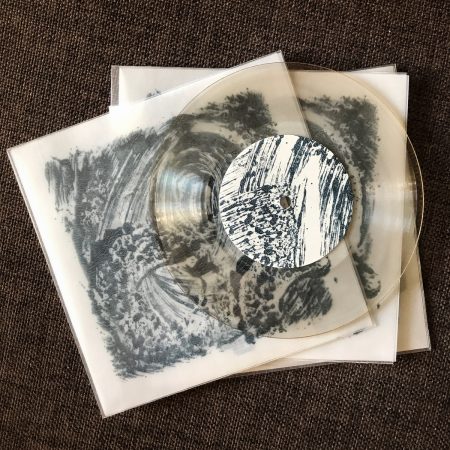 Hum / Kryptogen Rundfunk "Wolf's Fluid / Daytrip Express" lathe-cut 7"